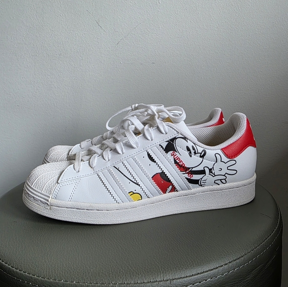 adidas Shoes - Adidas x Disney Mickey Mouse Superstar Sneakers Unisex 7M | 8.5W